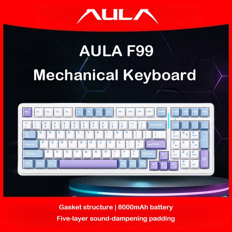AULA F99 Mechanical Keyboard T - Pc Gaming Lounge review and price