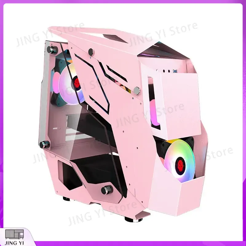 Mini ITX Gaming PC Case ATX Mi - Pc Gaming Pink review and price